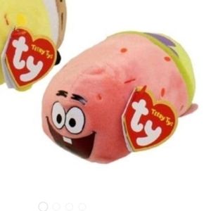 Patrick Star Ty teeny Beanie stackable 90s character TV show kids funny